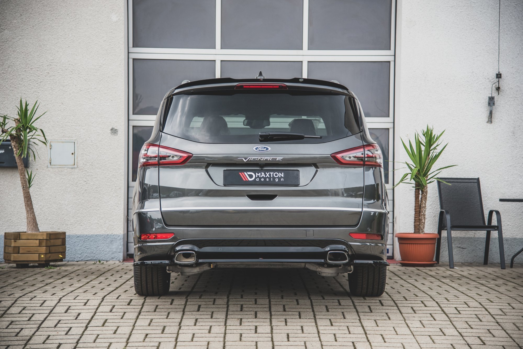Maxton Design Задний сплиттер Ford S-Max Vignale Mk2 Facelift