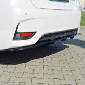 Maxton Design Задний сплиттер Lexus CT Mk1 Facelift (с вертикальными планками)