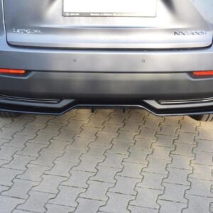 Maxton Design Задний сплиттер Lexus NX Mk1 H (с вертикальными планками)