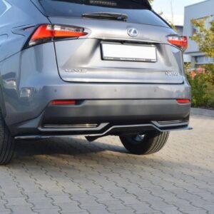Maxton Design Задний сплиттер Lexus NX Mk1 H (без вертикальных планок)
