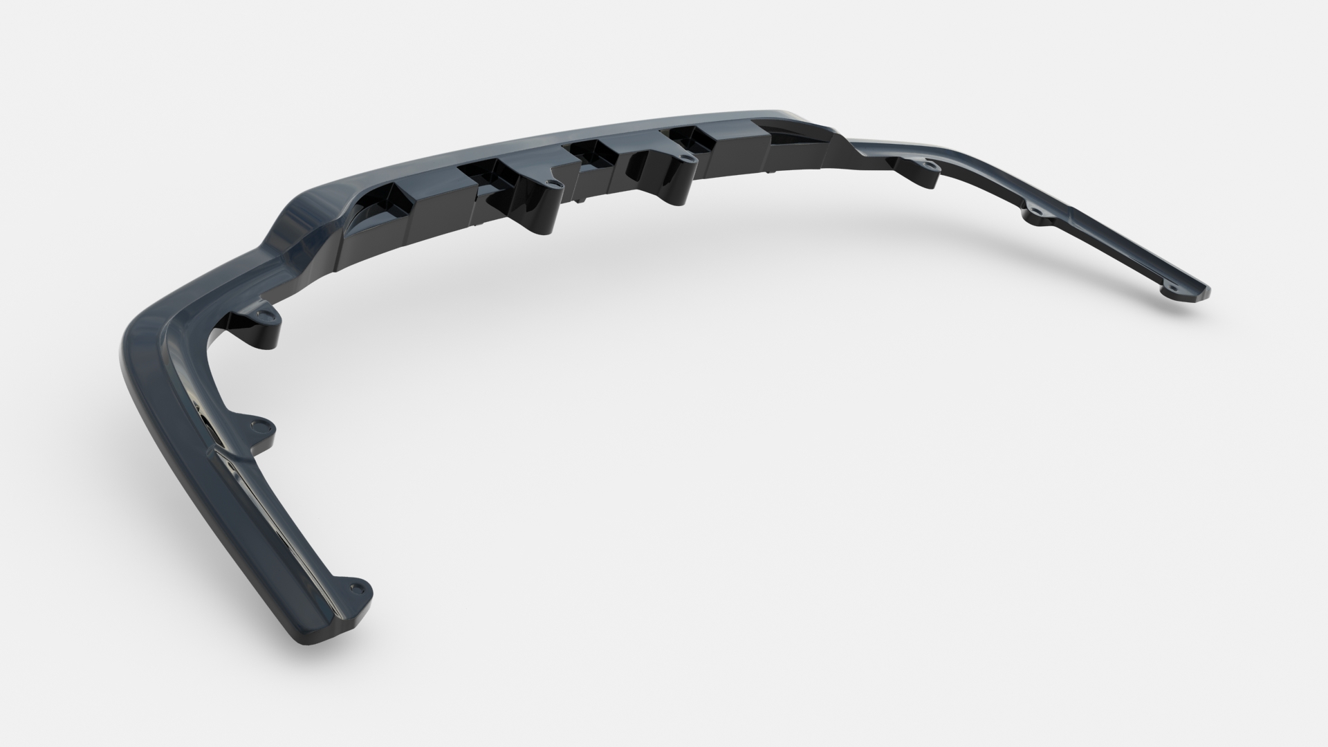 Maxton Design Задний сплиттер Lexus RX Mk4 H (с вертикальными планками) — изображение 5