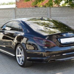 Maxton Design Задний сплиттер MERCEDES CLS C218 (без вертикальной перекладины) AMG LINE