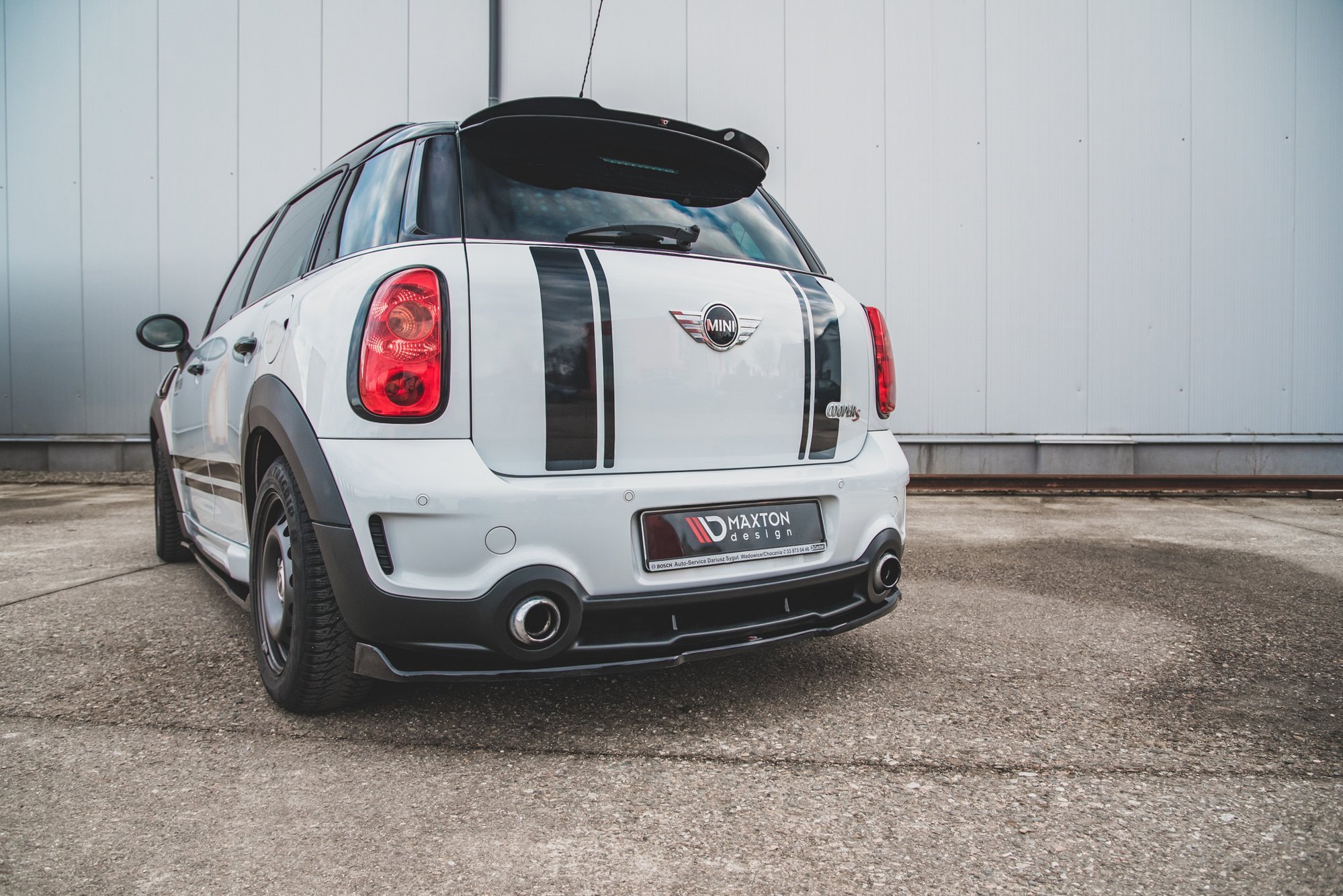 Maxton Design Задний сплиттер Mini Countryman Mk1 JCW — изображение 2