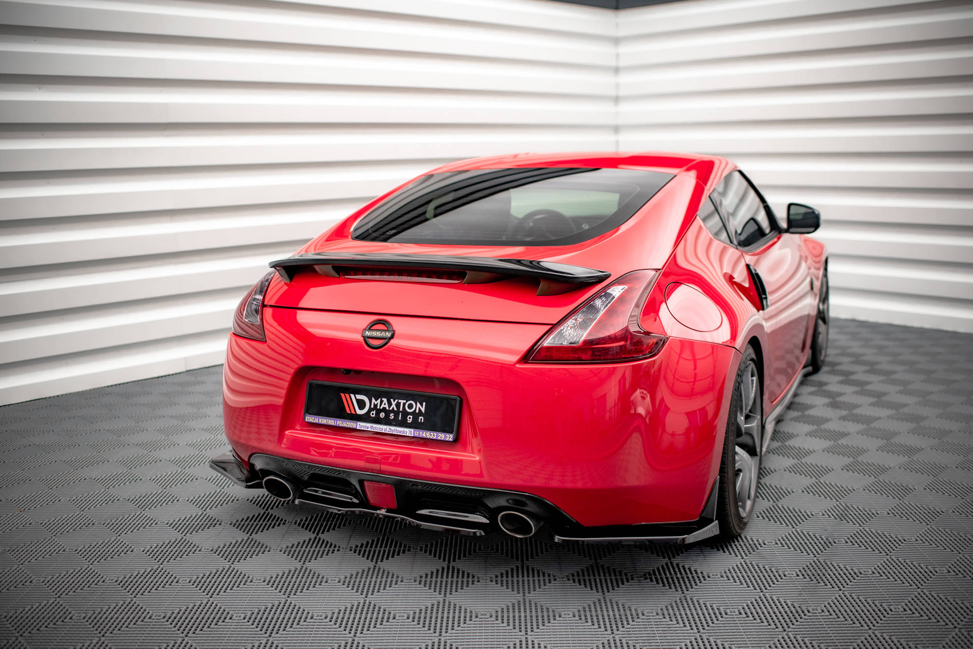 Maxton Design Задний сплиттер V.2 для Nissan 370Z