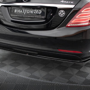 Maxton Design Задний сплиттер V.2 для Mercedes-Benz S W222