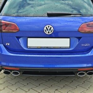 Maxton Design Задний сплиттер для VW Golf MK7 R универсал (без вертикальной перекладины)