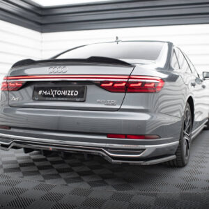 Maxton Design Задний сплиттер (с вертикальными планками) Audi A8 D5