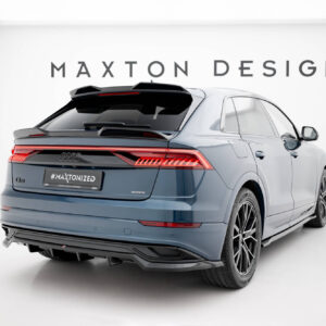 Maxton Design Задний сплиттер (с вертикальными планками) Audi Q8 Mk1