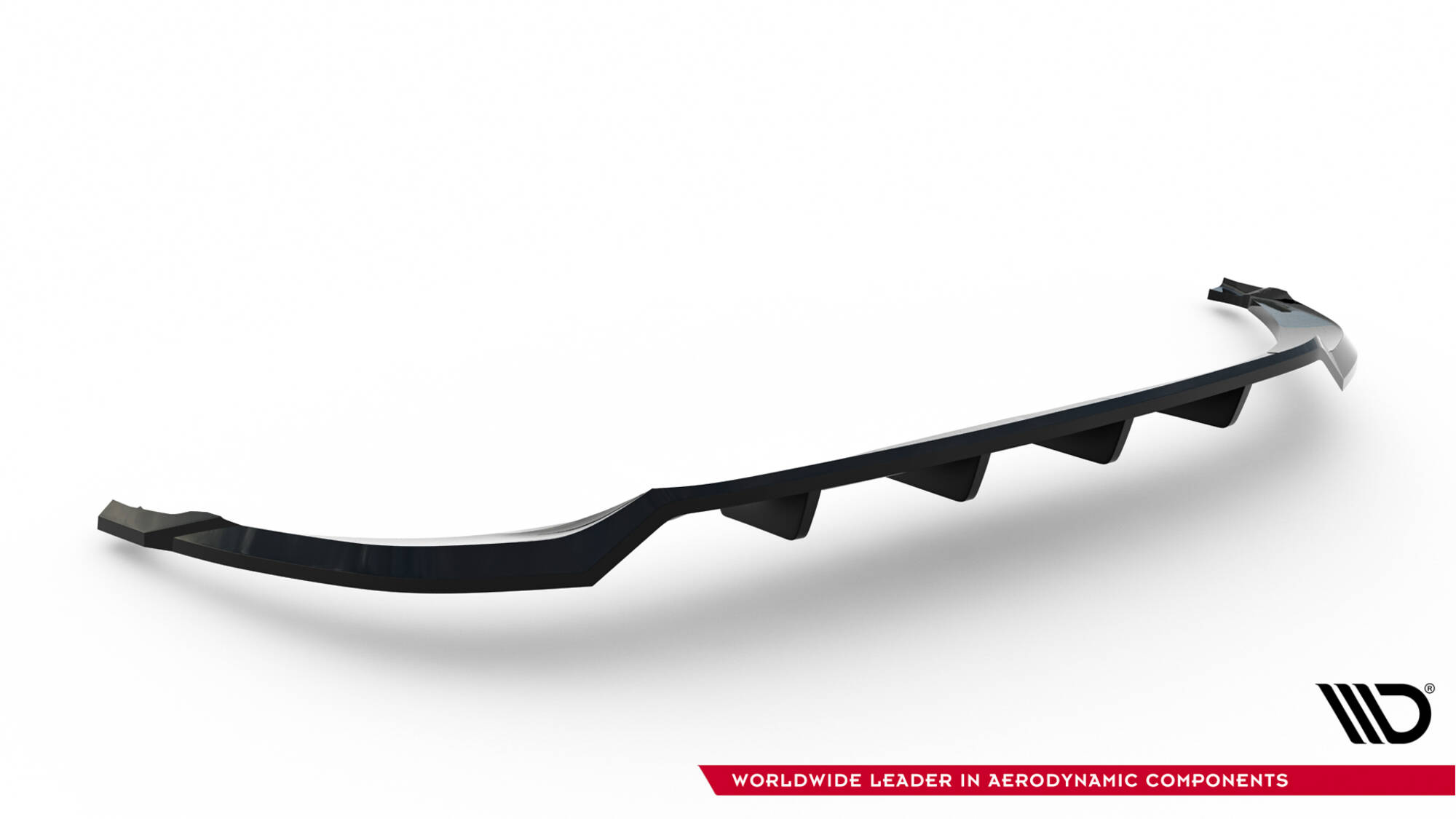 Maxton Design Задний сплиттер (с вертикальными планками) Audi Q8 Mk1 — изображение 4