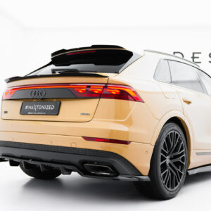 Maxton Design Задний сплиттер (с вертикальными планками) Audi Q8 Mk1 Facelift