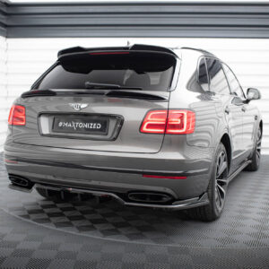 Maxton Design Задний сплиттер (с вертикальными планками) Bentley Bentayga Mk1