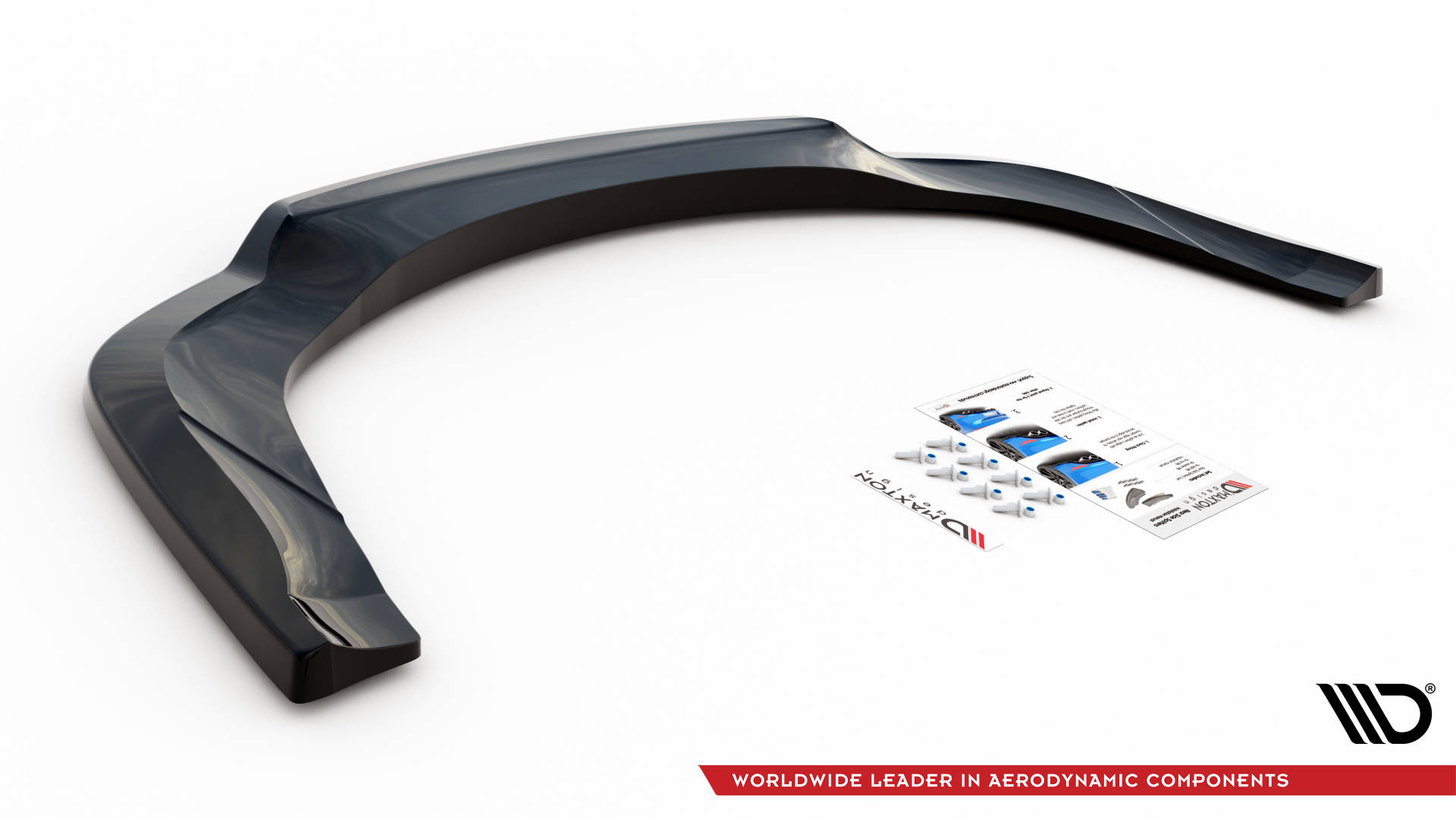 Maxton Design Задний сплиттер (с вертикальными планками) Bentley Continental GT V8 S Mk2 — изображение 6