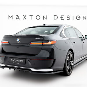 Maxton Design Задний сплиттер (с вертикальными планками) BMW 7 G70