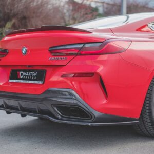 Maxton Design Задний сплиттер (с вертикальными планками) BMW 8 Coupe M-Pack G15