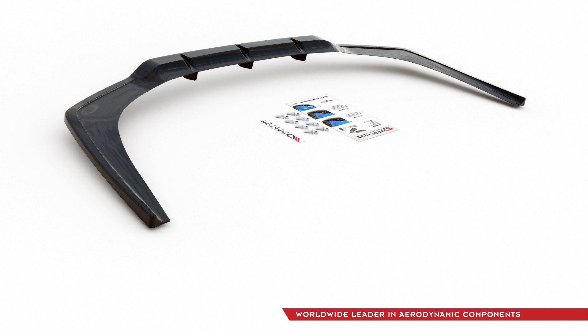 Maxton Design Задний сплиттер (с вертикальными планками) BMW 8 Coupe M-Pack G15 — изображение 6