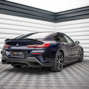 Maxton Design Задний сплиттер (с вертикальными планками) BMW 8 Gran Coupe M-Pack G16