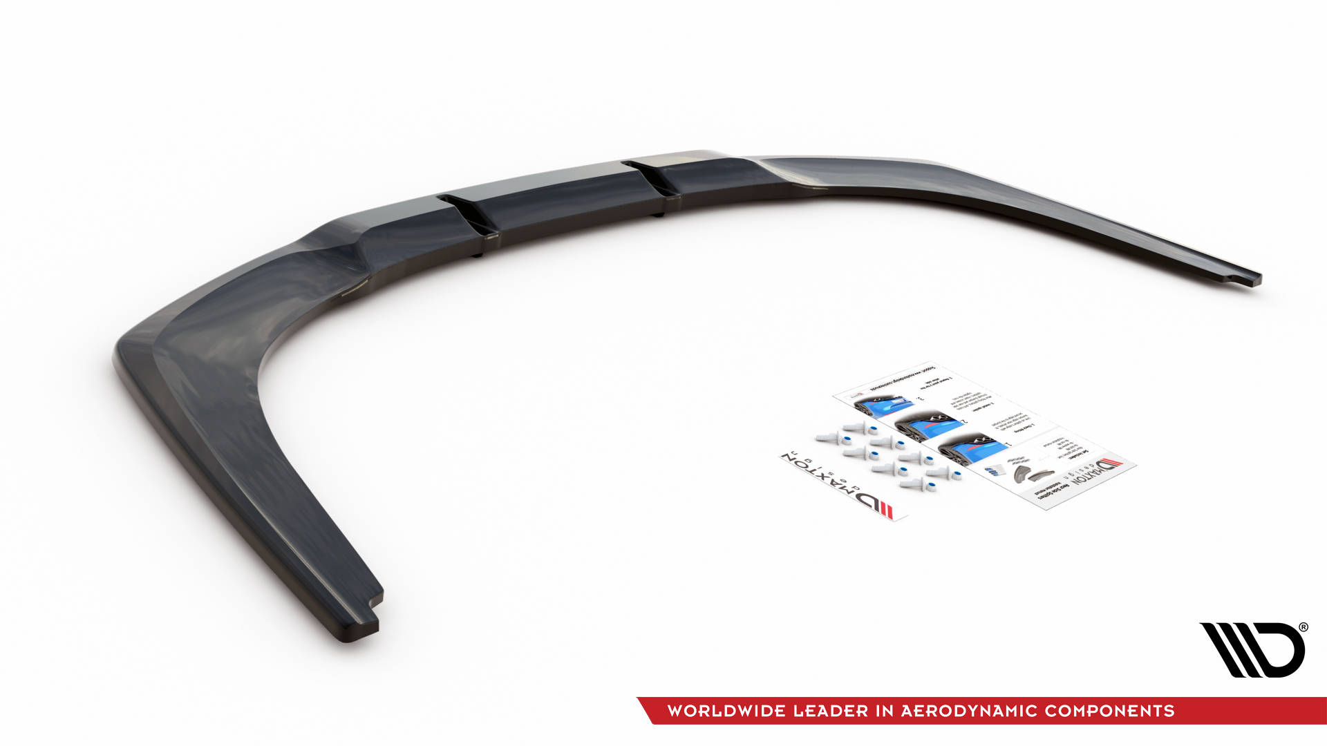 Maxton Design Задний сплиттер (с вертикальными планками) BMW 8 Gran Coupe M-Pack G16 — изображение 4