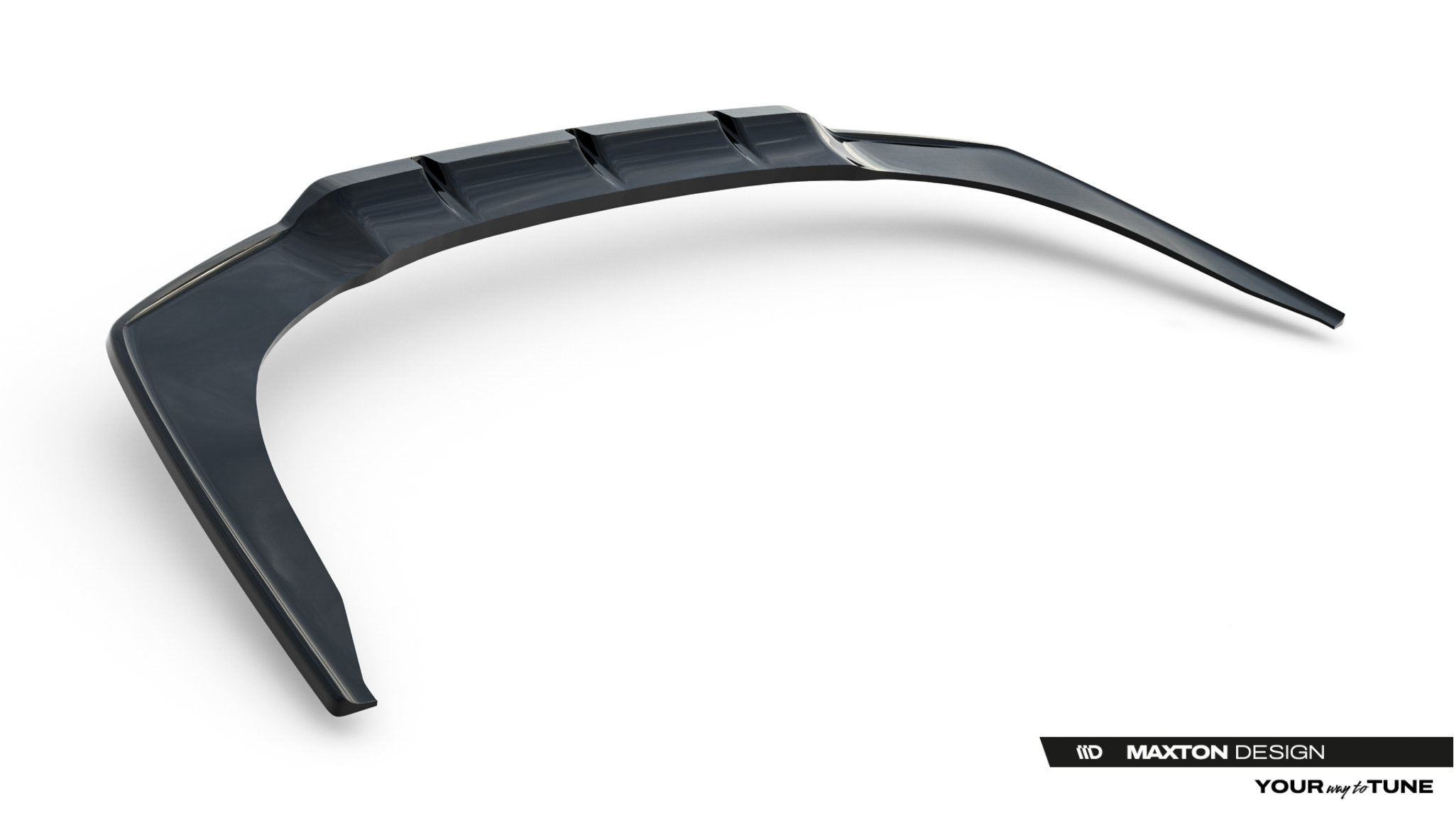 Maxton Design Задний сплиттер (с вертикальными планками) BMW 8 Gran Coupe M-Pack G16 — изображение 7