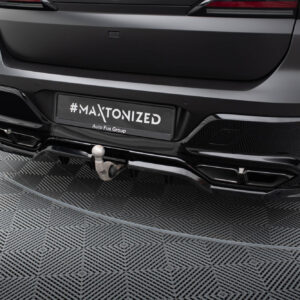 Maxton Design Задний сплиттер (с вертикальными планками) BMW M760e G70