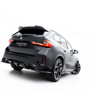 Maxton Design Задний сплиттер (с вертикальными планками) BMW X1 M35i U11