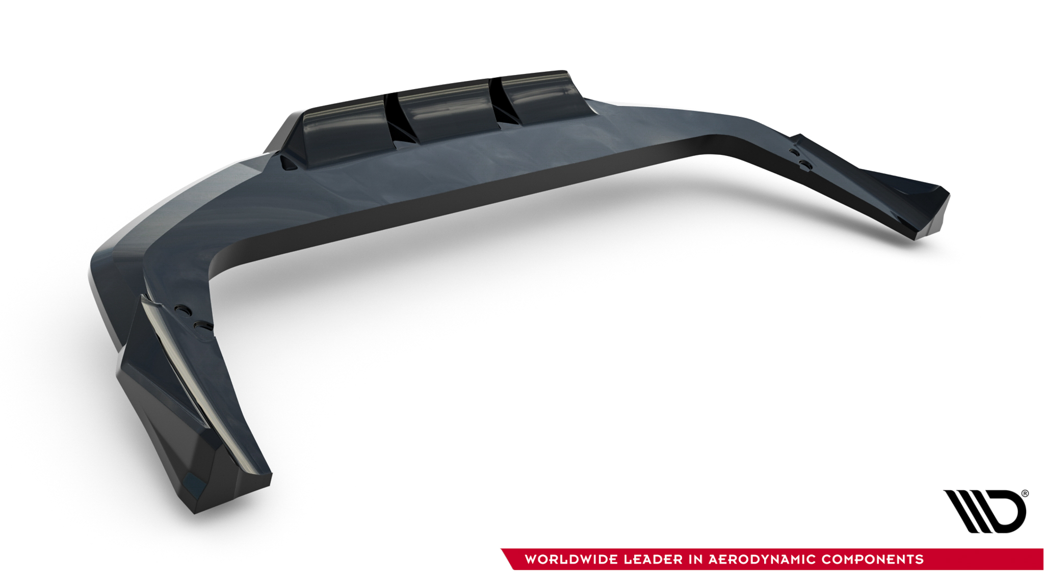 Maxton Design Задний сплиттер (с вертикальными планками) BMW X2 M-Pack / iX2 U10 — изображение 6