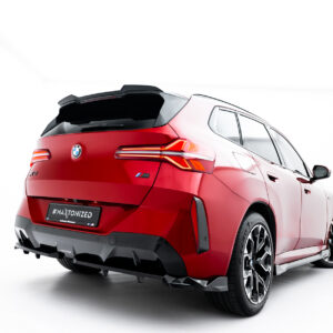 Maxton Design Задний сплиттер (с вертикальными планками) BMW X3 M-Pack G45