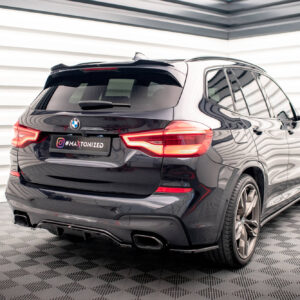 Maxton Design Задний сплиттер (с вертикальными планками) BMW X3 M40i / M40d G01