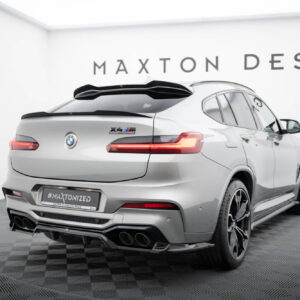 Maxton Design Задний сплиттер (с вертикальными планками) BMW X4 M F98