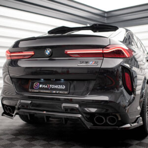 Maxton Design Задний сплиттер (с вертикальными планками) BMW X6 M F96