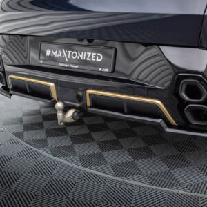 Maxton Design Задний сплиттер (с вертикальными планками) BMW XM G09