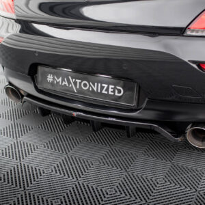 Maxton Design Задний сплиттер (с вертикальными планками) BMW Z4 M-Pack E89 Facelift