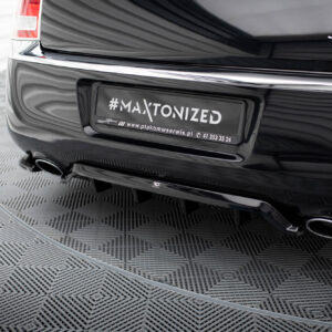 Maxton Design Задний сплиттер (с вертикальными планками) Chrysler 300 Mk2