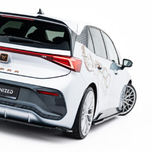 Maxton Design Задний сплиттер (с вертикальными планками) Cupra Born Mk1