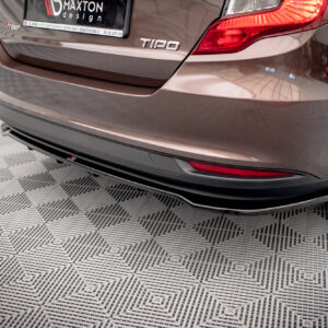 Maxton Design Задний сплиттер (с вертикальными планками) Fiat Tipo S Sedan Mk1