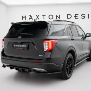 Maxton Design Задний сплиттер (с вертикальными планками) Ford Explorer XLT Mk6