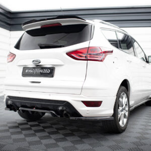 Maxton Design Задний сплиттер (с вертикальными планками) Ford Kuga ST-Line Mk2