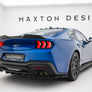Maxton Design Задний сплиттер (с вертикальными планками) Ford Mustang GT Mk7
