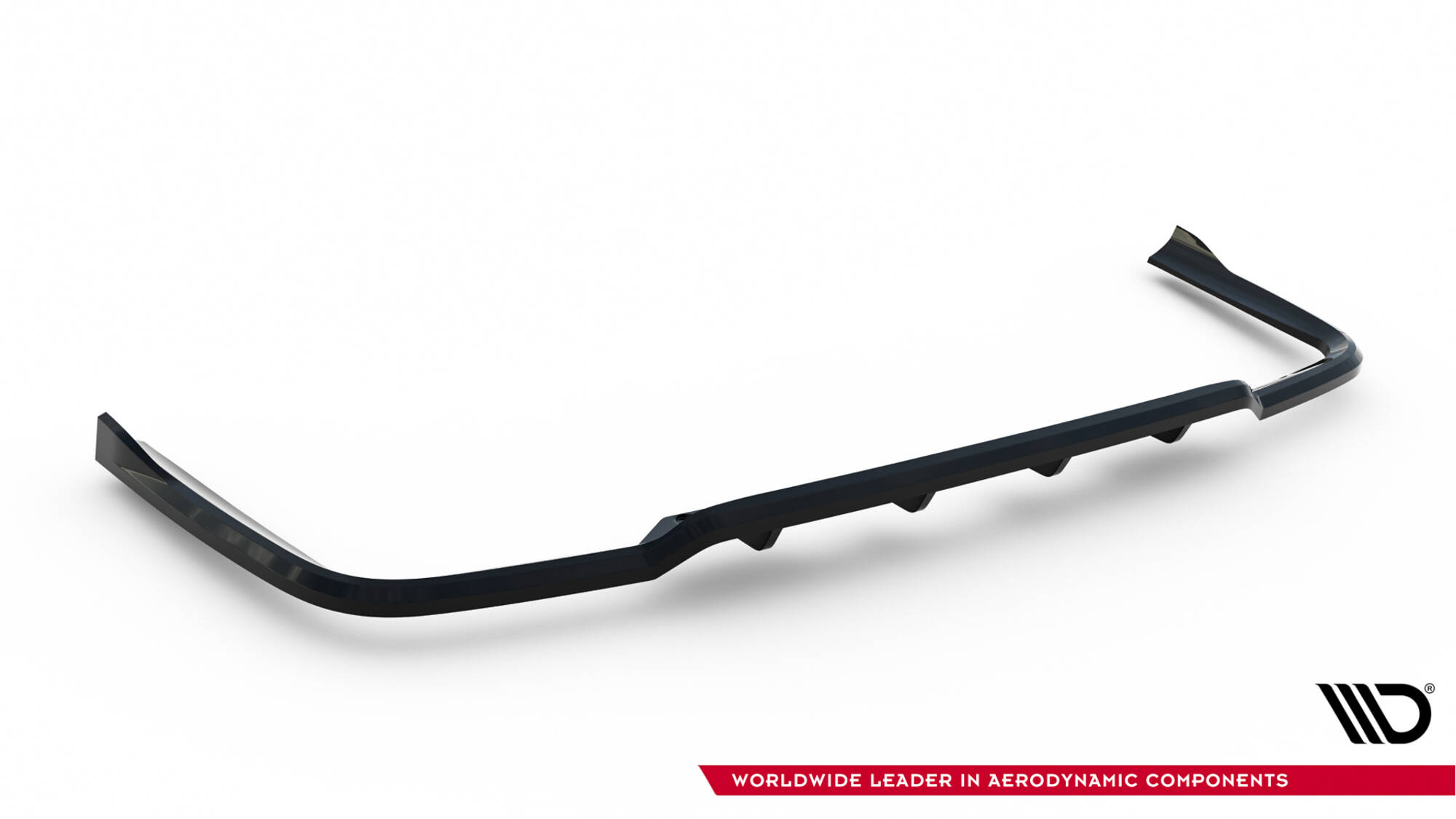 Maxton Design Задний сплиттер (с вертикальными планками) Ford Transit Custom / Tourneo Custom Mk2 — изображение 6