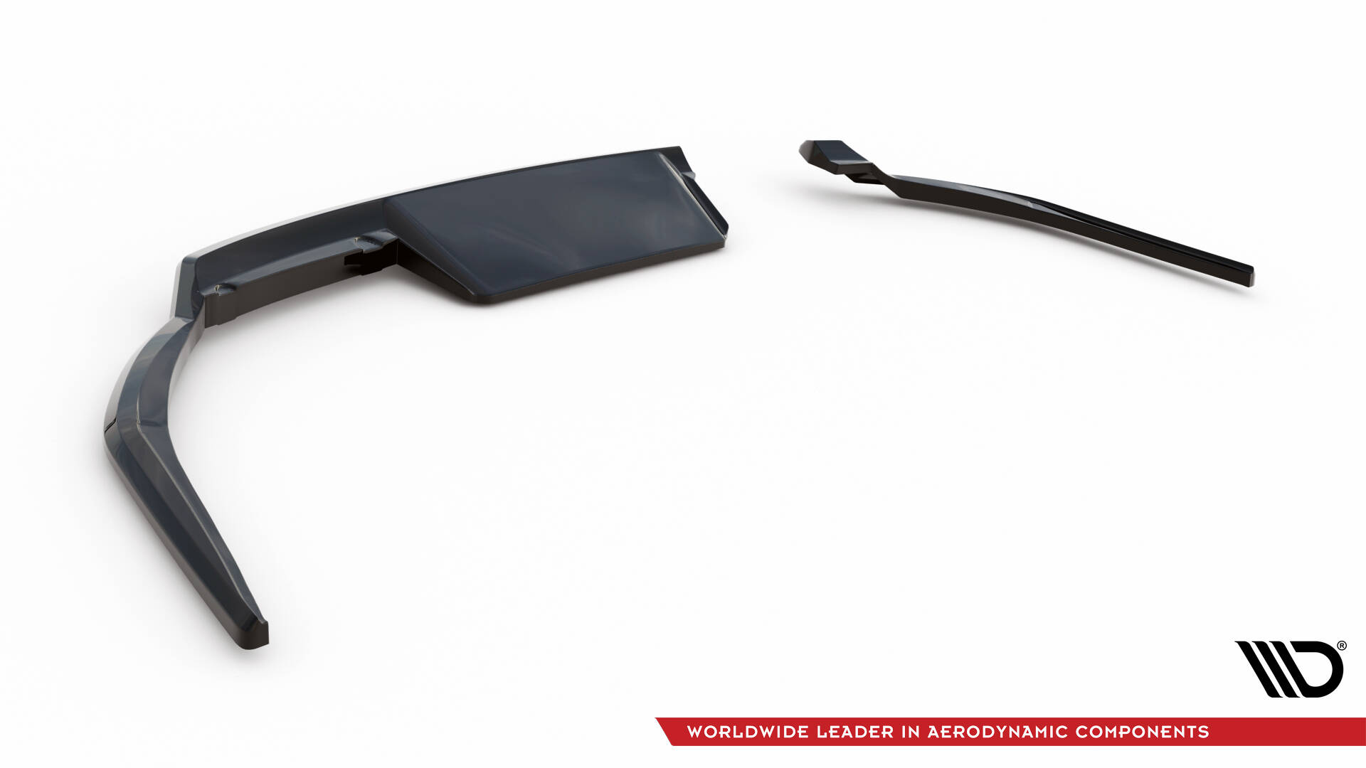 Maxton Design Задний сплиттер (с вертикальными планками) Jaguar XE X760 Facelift — изображение 6