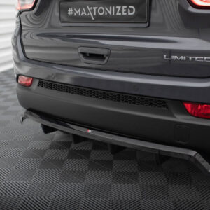 Maxton Design Задний сплиттер (с вертикальными планками) Jeep Compass Limited Mk2 Facelift