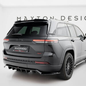 Maxton Design Задний сплиттер (с вертикальными планками) для Jeep Grand Cherokee Trailhawk Mk5