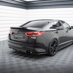 Maxton Design Задний сплиттер (с вертикальными планками) для Kia Optima Mk3