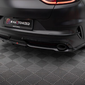 Maxton Design Задний сплиттер (с вертикальными планками) Kia Procee GT Mk1 Facelift