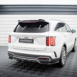 Maxton Design Задний сплиттер (с вертикальными планками) Kia Sorento Mk4