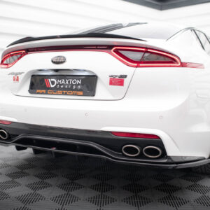 Maxton Design Задний сплиттер (с вертикальными планками) Kia Stinger Mk1