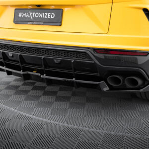 Maxton Design Задний сплиттер (с вертикальными планками) Lamborghini Urus Mk1
