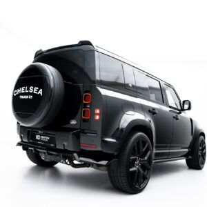 Maxton Design Задний сплиттер (с вертикальными планками) Land Rover Defender Mk4