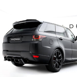 Maxton Design Задний сплиттер (с вертикальными планками) Land Rover Range Rover Sport Mk2