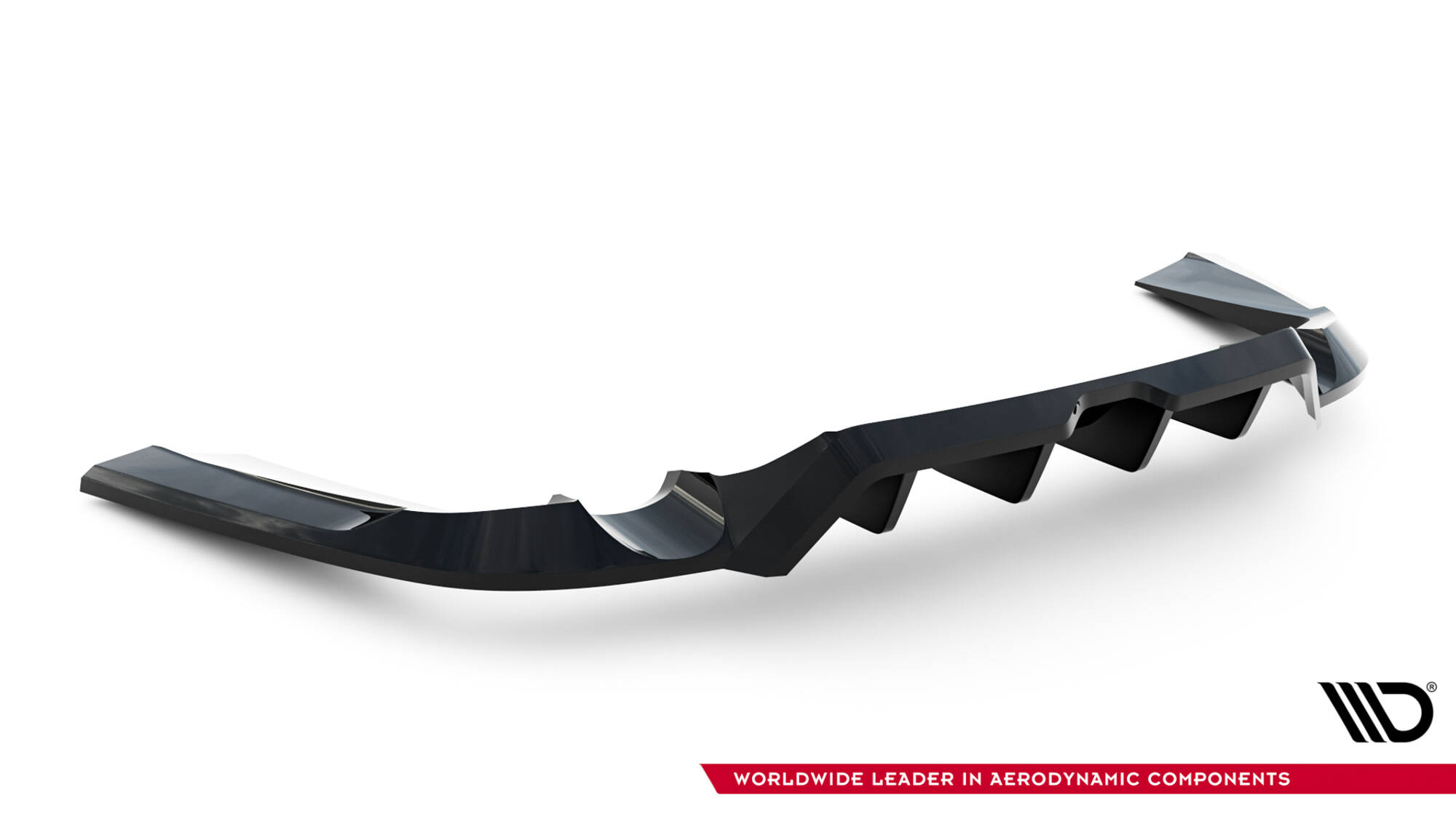 Maxton Design Задний сплиттер (с вертикальными планками) Land Rover Range Rover Sport Mk2 — изображение 5