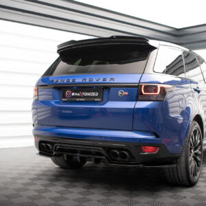 Maxton Design Задний сплиттер (с вертикальными планками) Land Rover Range Rover Sport SVR Mk2